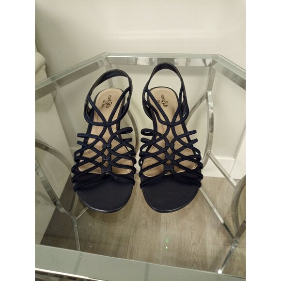 Women's East 5th Flex Form Blue Strappy Sandals Size 6 - Picture 3 of 7